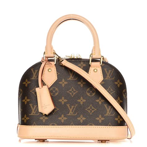 louis vuitton monogram alma bb bag|Louis Vuitton Alma bb lining.